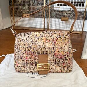 Fendi Zucchino Floral Mama Baguette